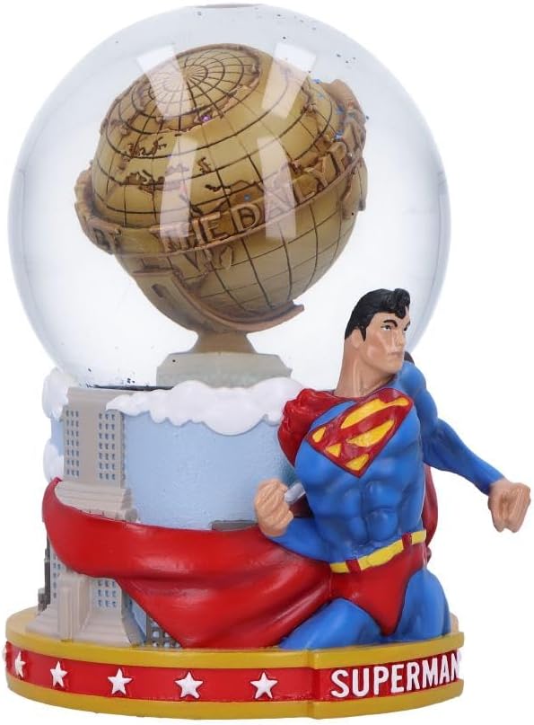 Nemesis Now DC The Daily Planet Superman Snow Globe, Superman Collectible, Superhero Gift and Memorabilia