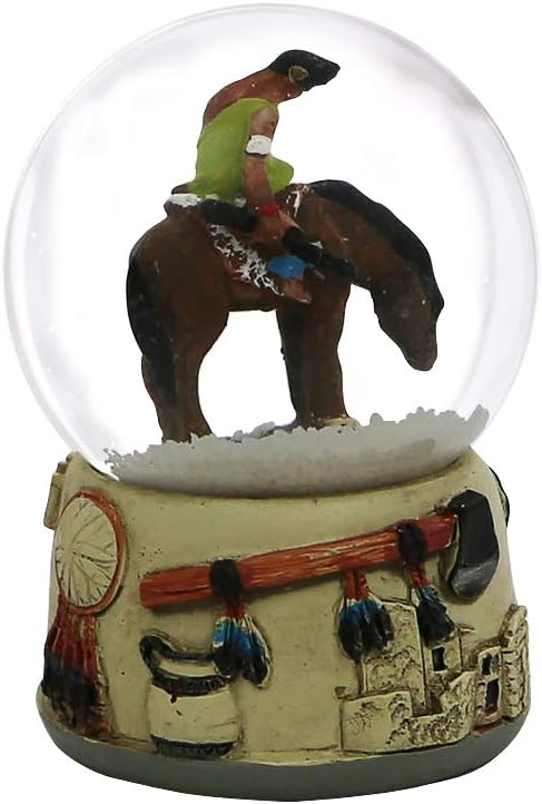 Oklahoma Snow Globe - Mini 2.5 Inch