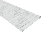 Fadeless Bulletin Board Paper, Fade-Resistant Paper for Classroom Decor, 48” x 12’, White Brick, 1 Roll