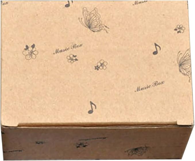 BinkeGG Play (Music of The Night) Clear Acrylic Wind up Music Box with Sankyo Musical Movement (65 Tunes Option)