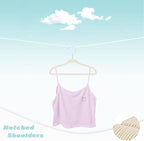 BAGAIL 50 Pack Kids Velvet Hangers 11 Inches Children's Clothes Hangers Non-Slip Baby Hangers for Infant/Toddler (Ivory)