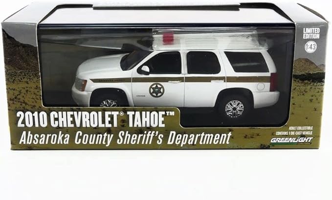 Greenlight Collectibles 1/43 - Chevrolet Tahoe Absaroka County Sherif Department - 2010
