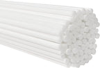 10inch Diffuser Replacement Sticks - 60Pcs White Fiber Reed Fragrance Sticks Refill for Home and Bathroom - Rattan Essential Oil Sticks for Scented Diffuser