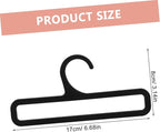 10Pcs Scarf Hanger Organizer Versatile Plastic Belt and Tie Storage Rack for Closet Stylish Scarf Holder for Scarves Ties and Belts Home and Retail Use