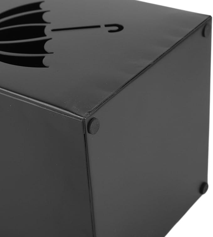 Asixxsix Umbrella Stand, Compact Space Saving Metal Umbrella Holder with Rustproof Water Proof Powder Coated Steel for Entryway Office Home Indoor Outdoor Storage
