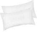Covers & All Throw Pillow Inserts Only Pack of 2, Durable Soft Rectangle 12 x 20 Inches 65 GSM Non-Woven Fabric with 15D Silicon Fiber Filling, Universal uses for Home Decor Office Indoor Outdoor