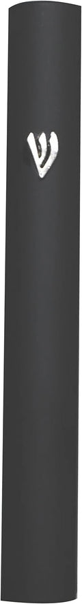 1-Piece Aluminum Door Mezuzah Cases: Special Profile, No Holes, 5-Inch 12cm Hebrew Parchment Scroll Holder Boxes
