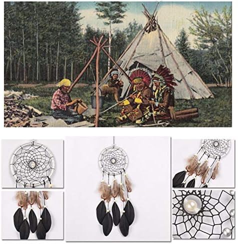 Black Dream Catchers Hanging Decoration Ornament for Girls Boys Kids Adult