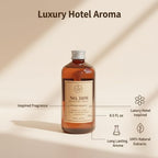 Luxury Hotel Scent Reed Diffuser Oil Refill(8.5 FL oz) | No.1898 Hotel Collection Diffuser Oil Inspired by Ritz Carlton for Home&Office| Long-Lasting for Machine, Room Spray, Air Freshener, HVAC
