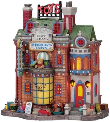 Lemax Caddington Village Collection Brock's Toys Lighted Building #75539