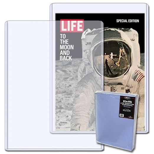 BCW 1-TLCH-11X15X7MM Life Magazine Toploads Holder