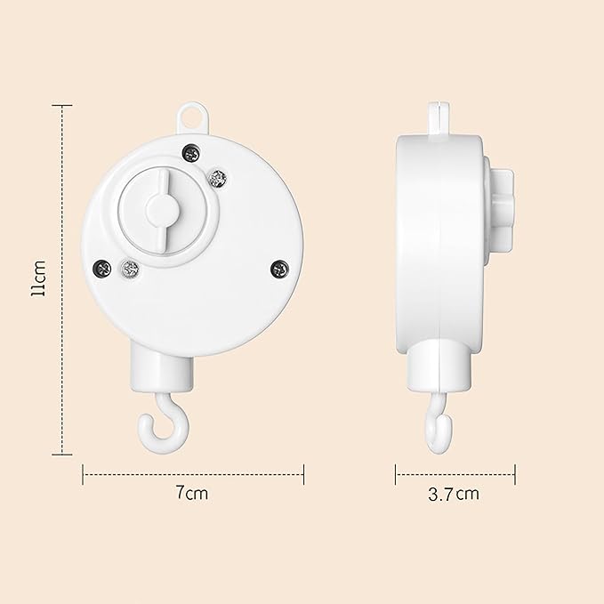 Play (Swan Lake) Mini Music Box Bell Hanging Decoration with Sankyo Musical Movement (65 Tunes Option)