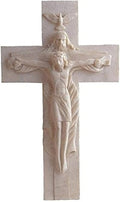 Jesus Cross Atrio with God Holy Religious Crucifixion Wall Decoration