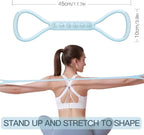 2025 Upgraded Figure 8 Resistance Band for Physical Therapy, Shoulder Back Arm Exercise Bands, 3 Resistance Levels for 15 25 35lb for Kids Adult Elderly