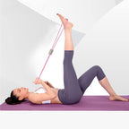 FYY Figure 8 Resistance Bands, Yoga Resistance Band Stretch Fitness Band, Pull Rope, Chest Arm and Shoulder Stretch Bands Exercise Equipment for Home Workout, Physical Therapy, Strength Training