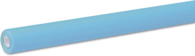 Fadeless Bulletin Board Paper, Fade-Resistant Paper for Classroom Decor, 48” x 50’, Lite Blue, 1 Roll