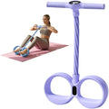 Pedal Resistance Band with Handle,Multifunction Elastic Yoga Resistance Band Stretching Pedal Puller for Full Body Workout Arm/Leg Stretching Slimming Training