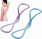 Resistance Bands with Handles,Figure 8 Resistance Band Elastic Fitness Bands Exercise Band for Home Yoga Gym Workout