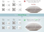 puredown® Feather Down Filled 14x22 Pillow Inserts, Lumbar Pillow Inserts for Decorative Throw Pillow, Bed, Couch and Home Decor