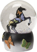 Pacific Giftware The Trail of Painted Ponies Black Beauty Water Globe, 5.31-inch Height, Resin and Glass, Home Décor