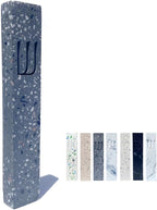 A&S Mezuzot A&S Modern Stone Mezuzah Case Design, Mezuza Cover for Scroll Protection, Easy Peel and Stick Houswarming Gift and Home Blessing