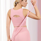 Resistance Bands, 2025 New Figure 8 Resistance Bands for Women Men, Exercise Bands with Handles for Working Out, Arm, Back, Fullbody Yoga Pulling Rope, Elastic Stretch Bands