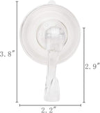 Your Little Lovely Christmas Wreath Holders Holiday Hangers – Suction Cup Hooks Glass Window Door Home Kitchen Hooks Supplies Decorations
