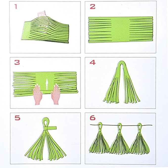 15Pcs Red Blue and White Paper Tassel Garland,Tissue Tassel Banner for Independence Day,July 4th Party,Memorial Day,Veterans Day,Party Decoration