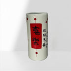 Ceramic Umbrella Stand Umbrella Holder For Entryway,Floor Standing Vase Storage Bucket(C)