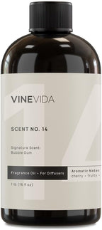 VINEVIDA [16 Fl Oz] Bubble Gum Fragrance Oil for Cold Air Diffusers, Essential Oils for Diffuser Oil Refill & Air Freshener Room Spray