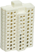XISAOK Realistic Apartment Building Model Unpainted Craft Project Miniature Landscape Design 1/800s Scale Solid Structure Miniature Apartment Building Model