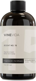 VINEVIDA [16 Fl Oz] Butter Mint Candy Fragrance Oil for Cold Air Diffusers, Essential Oils for Diffuser Oil Refill & Air Freshener Room Spray
