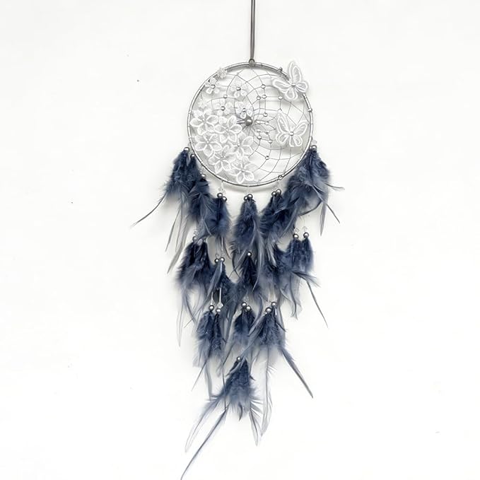 Handmade Feather Dream Catchers, Feather Dream Catchers for Wall Decor, Hanging Dreamcatcher for Girls Bedroom, Great Gift for Girls Women