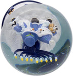 Kurt Adler 100MM Musical Wind-Up Hanukkah Snowman Water Globe