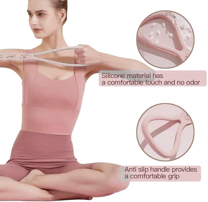 2025 Upgraded Figure 8 Resistance Band for Physical Therapy, Shoulder Back Arm Exercise Bands, 3 Resistance Levels for 15 25 35lb for Kids Adult Elderly
