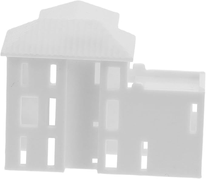 Mini Villa Model Realistic Ornament for Sand Table Decor for Architectural Collectibles Dollhouse Accessories and Landscape Displays