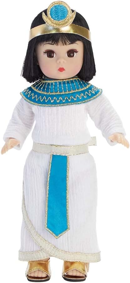 Madame Alexander 8-inch Egypt Collectible Doll, Medium Skin Tone/Brown Eyes/Black Hair