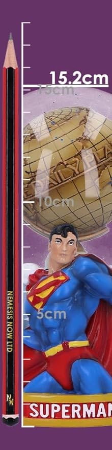 Nemesis Now DC The Daily Planet Superman Snow Globe, Superman Collectible, Superhero Gift and Memorabilia