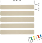 Bulletin Board Cork Board Cork Boards for Walls Cork Board for Office Pin Board Bulletin Boards for Walls (White)