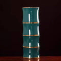 Ceramic Umbrella Stand Rack, Home Free Standing Umbrella Holder Bucket, Canes Walking Sticks Holder(C)