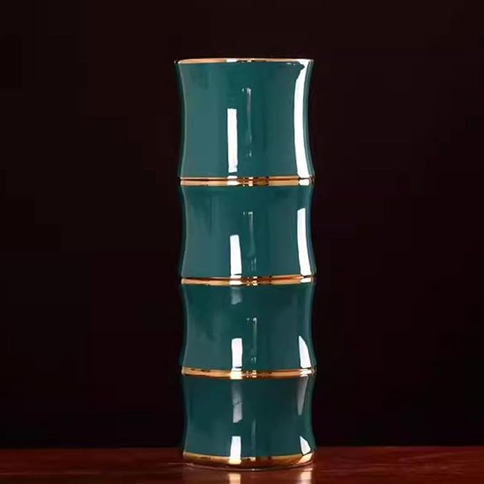 Ceramic Umbrella Stand Rack, Home Free Standing Umbrella Holder Bucket, Canes Walking Sticks Holder(C)