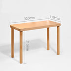 Wood Display Risers, Organizer Stand, Riser Stand for Figures, Cupcake, Perfume and More (Wood L 32*15*21.5cm/12.60*5.91*8.46inches)