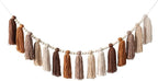 DrCor Boho Terracotta Rainbow Tassel Garland – Classroom Decor for Teachers, Bulletin Board Decorations, Back to School Wall Hanging for Nursery, Kids Room, Baby Shower & Party Decor
