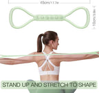 2025 Upgraded Figure 8 Resistance Band for Physical Therapy, Shoulder Back Arm Exercise Bands, 3 Resistance Levels for 15 25 35lb for Kids Adult Elderly