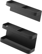 Umbrella Stand Holder Indoor, Magnetic Space Saving Umbrella Stand No Punching, Durable Height Adjusting Wall Mounted Umbrella Holder Rack for Hotel Hallway for Home Office(Black)