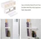 Umbrella Stands for Entryway, Umbrella Rack Stand Holder with Drip Tray, Height Adjustment Space Saving Organizer for Hotel Hallway Home Office(COLOR:White)