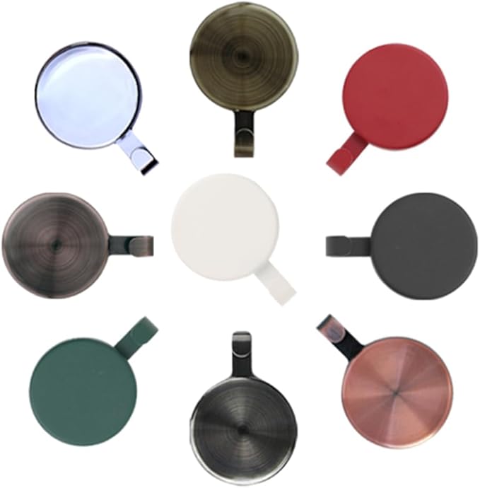 Haute Decor Attract Magnetic Wreath Hanger (Green) - Set of 2 Magnets - for 2 Metal Doors/Surfaces or 1 Single-Pane Glass Door or Window - Holds up to 10lbs.