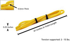 Draper's Strength Heavy Duty Resistance Stretch Loop Bands for Powerlifting Workout Exercise and Assisted Pull Ups