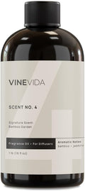 VINEVIDA [16 Fl Oz] Bamboo Garden Fragrance Oil for Cold Air Diffusers, Essential Oils for Diffuser Oil Refill & Air Freshener Room Spray