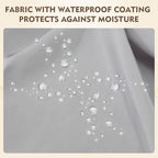 Space saver bag,for quilts, duvets or other fluffy clothing.Measures 21"L x 16.5"W x 21.2"H when unfolded and 21"L x 16.5"W x 10"H when compressed.Light Gray.